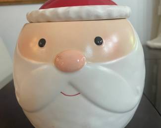 Cookie Jar Santa