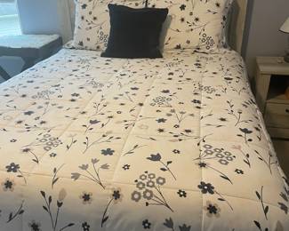 Lovely Double Bed and Comforter etc.,