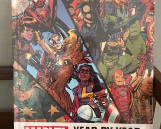MARVEL: YEAR BY YEAR A Visual History--Never Opened!