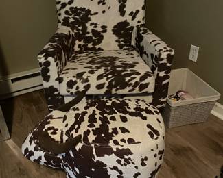 "Cowhide" Design Chair