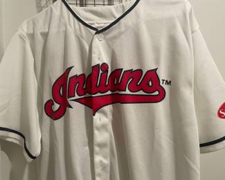 Carlos Santana Future HOF? Cleveland Indians Promo Jersey #41