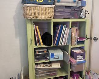 crafting books and supplies