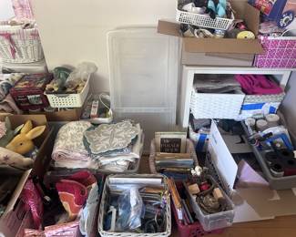 crafting supplies galore!