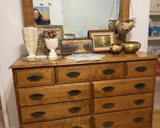 Buffet with mirror