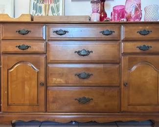 Wooden buffet
