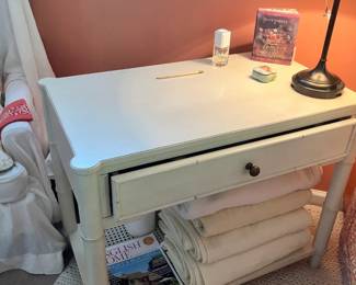 Villandry 1-Drawer Nightstand by Ballard Designs. Retails for $680. Minor damage on the top.