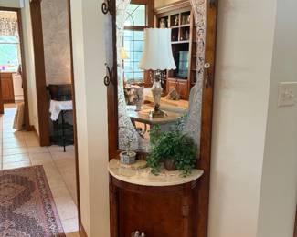 Mirror Hall Tree