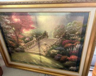 Thomas Kinkade "Stairway to Paradise"