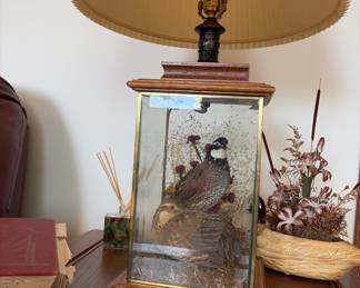 Pheasant lamp