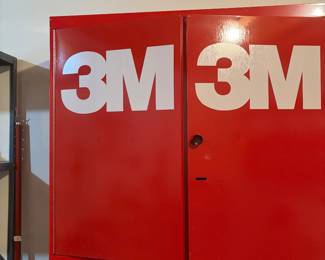 1 of 3M  storage cabinets