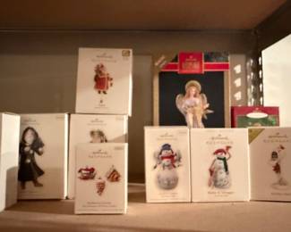 Huge selection of Hallmark ornaments