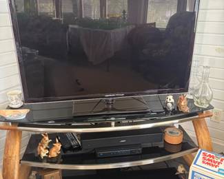Samsung TV and Stand