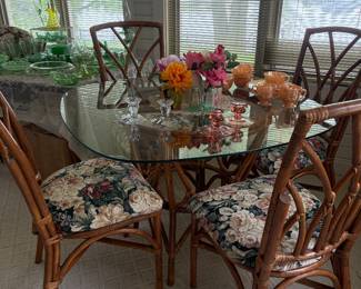 Rattan Dinette