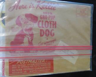 Vintage Kellie Gro-pup Cloth Dog Pattern