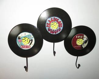 Decorative Vinyl Records Wall Hooks