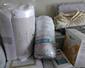 Linens never used