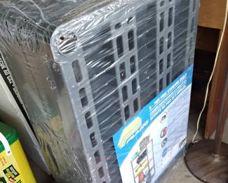 Shelving never used