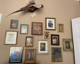 Ring necked pheasant plus collect of men pics