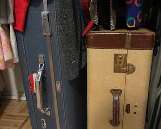 Vintage suit cases