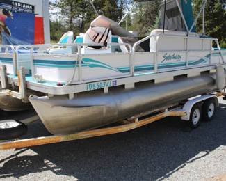 1998 Godfrey Sweetwater 2020FC w/Trailer Asking $6,700.00