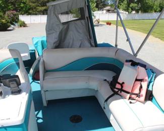1998 Godfrey Sweetwater 2020FC w/Trailer Asking $6,700.00