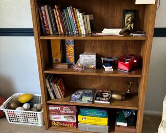 Ball caps, books, games