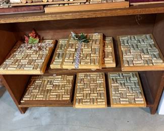 Wine cork trivets