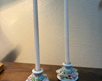 Capodimonte Candleholders