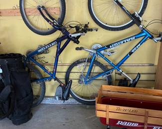 M30 Raleigh and Cannondale Mountain Bikes