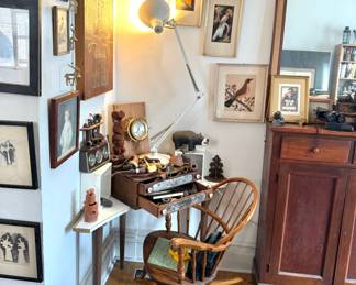 Windsor Style Rocking Chair $95