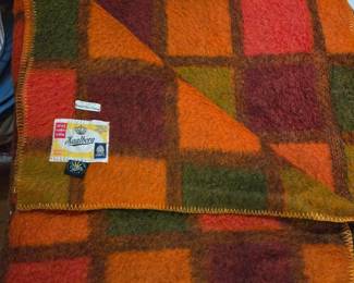 Faalberg Wool Blanket for Marshall Field & Company 100% Wool - $375