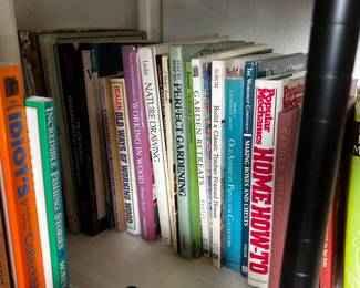 Various Skills, Gardening Woodworking books $5-$10, Art Books $5-20
