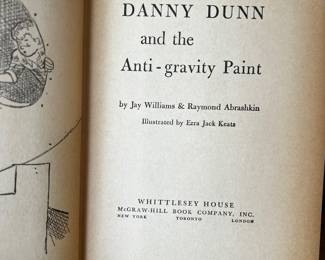 Danny Dunn and the Anti-gravity Paint by Jay Williams & Raymond Abrashkin 1957, $20