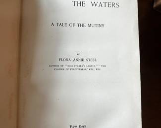 On The Face of the Waters: a Tale of Mutiny by Flora Annie Steel 1897, $25