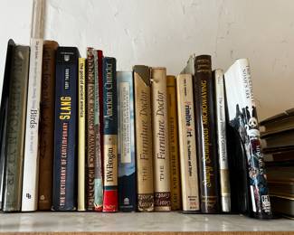 Various Skills, Gardening Woodworking books $5-$10, Art Books $5-20