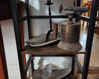 3-Tier Storage Shelf, Metal Frame, $40