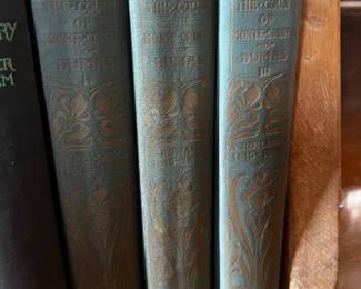The Romances of Alexandre Dumas 3 vol 1889 The Count of Monte Cristo $60