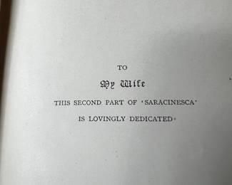Sant' Ilario by F. Marion Crawford 1889 $ 30