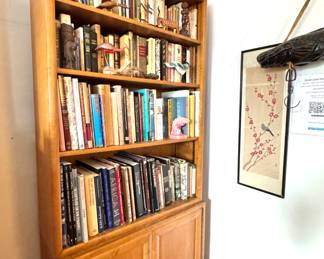 Bookcase MCM Walnut Adjustable Bookcase, $600 each