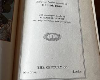 The Turkish Ordeal by Halide Edib 1928 $ 50