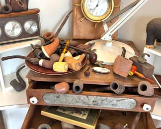 Tobacco Pipes and Smoking Accessories, $10–$35 each