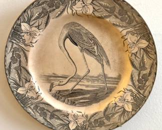Adams England John James Audubon American Flamingo Collector Plate, $15