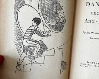 Danny Dunn and the Anti-gravity Paint by Jay Williams & Raymond Abrashkin 1957, $20