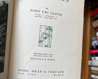 Scroggins by John Uri Lloyd 1904, $20