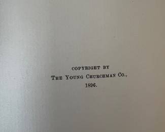 Five Minute Talk by the Rev. Clinton Locke D.D 1896, $30