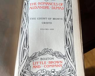 The Romances of Alexandre Dumas 3 vol 1889 The Count of Monte Cristo $60