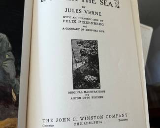 Twenty Thousand Leagues under the Sea by Jules Verne 1932, $40