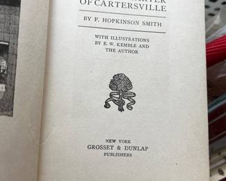 Colonel Carter Cartersville by F. Hopkinson Smith 1891, $20