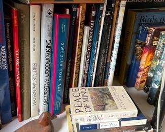 Various Skills, Gardening Woodworking books $5-$10, Art Books $5-20