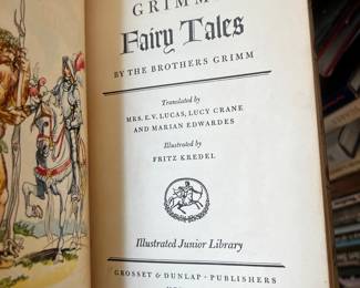 Grimm's Fairy Tales- Illustrated 1945, $25